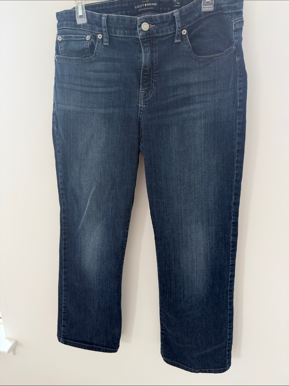 Lucky Brand Indigo Ankle Length Jeans Size 14/32
